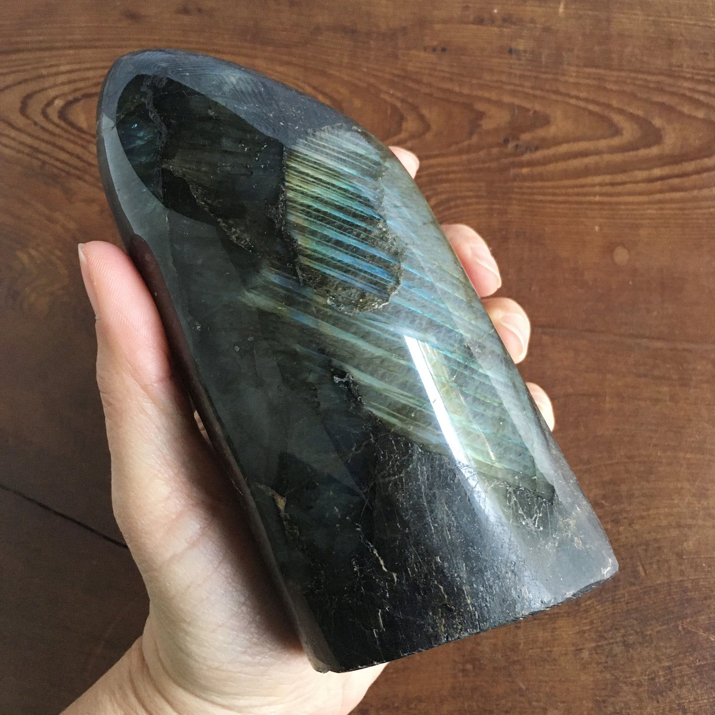 5.5" Polished Self-Standing Labradorite Free Form