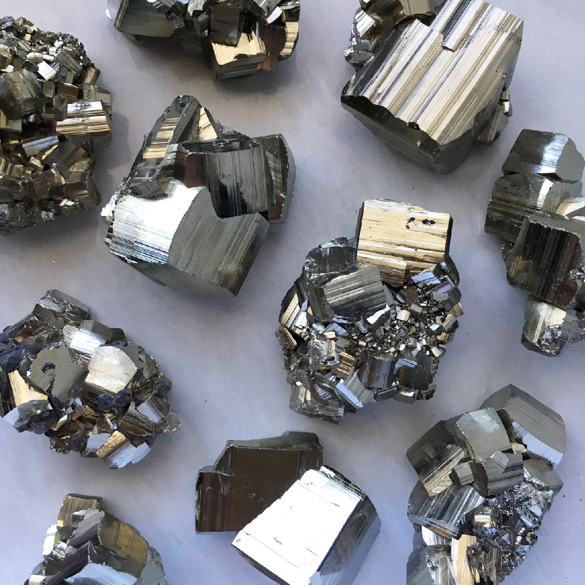 Rough Pyrite Cluster