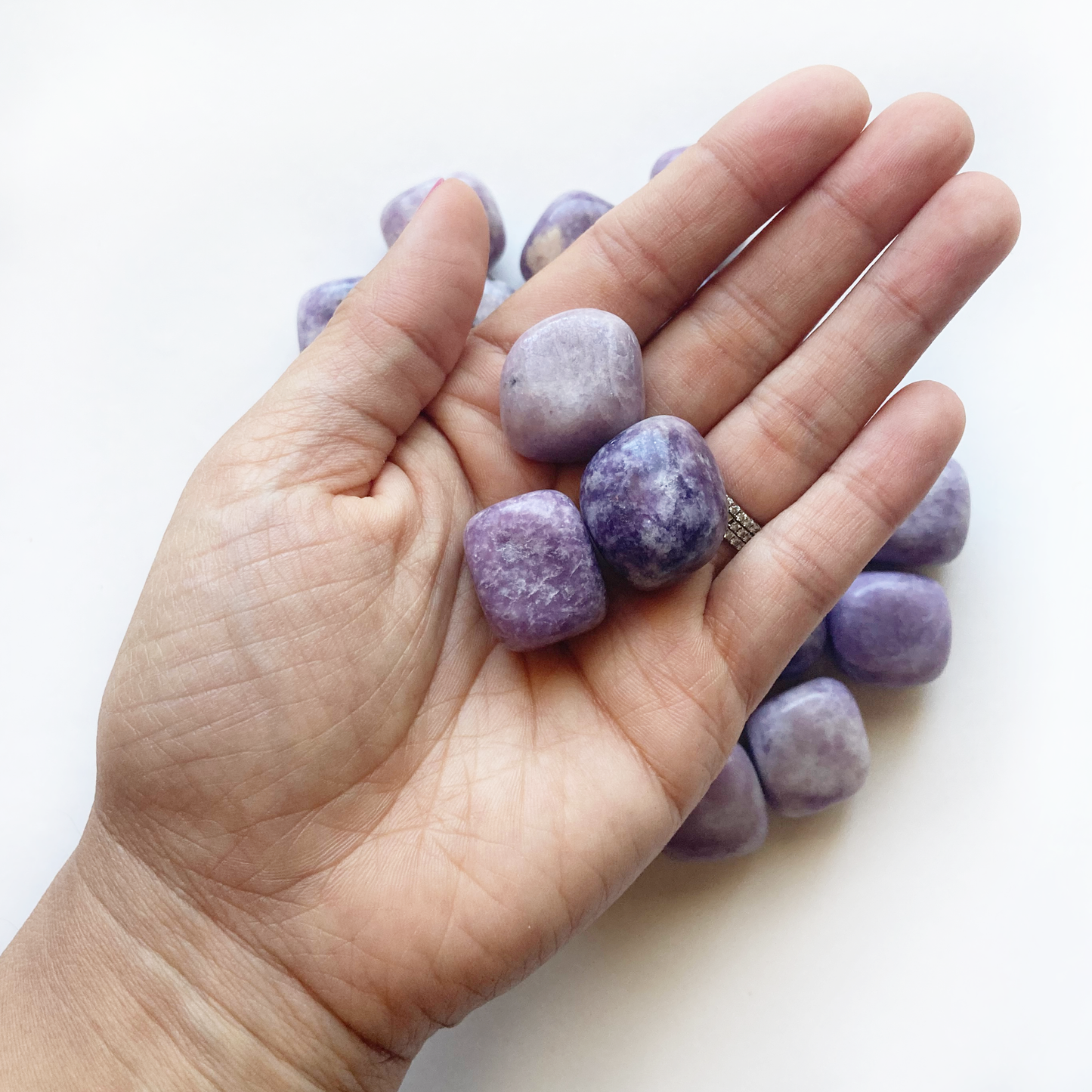 Lepidolite Tumbled Pocket Stone