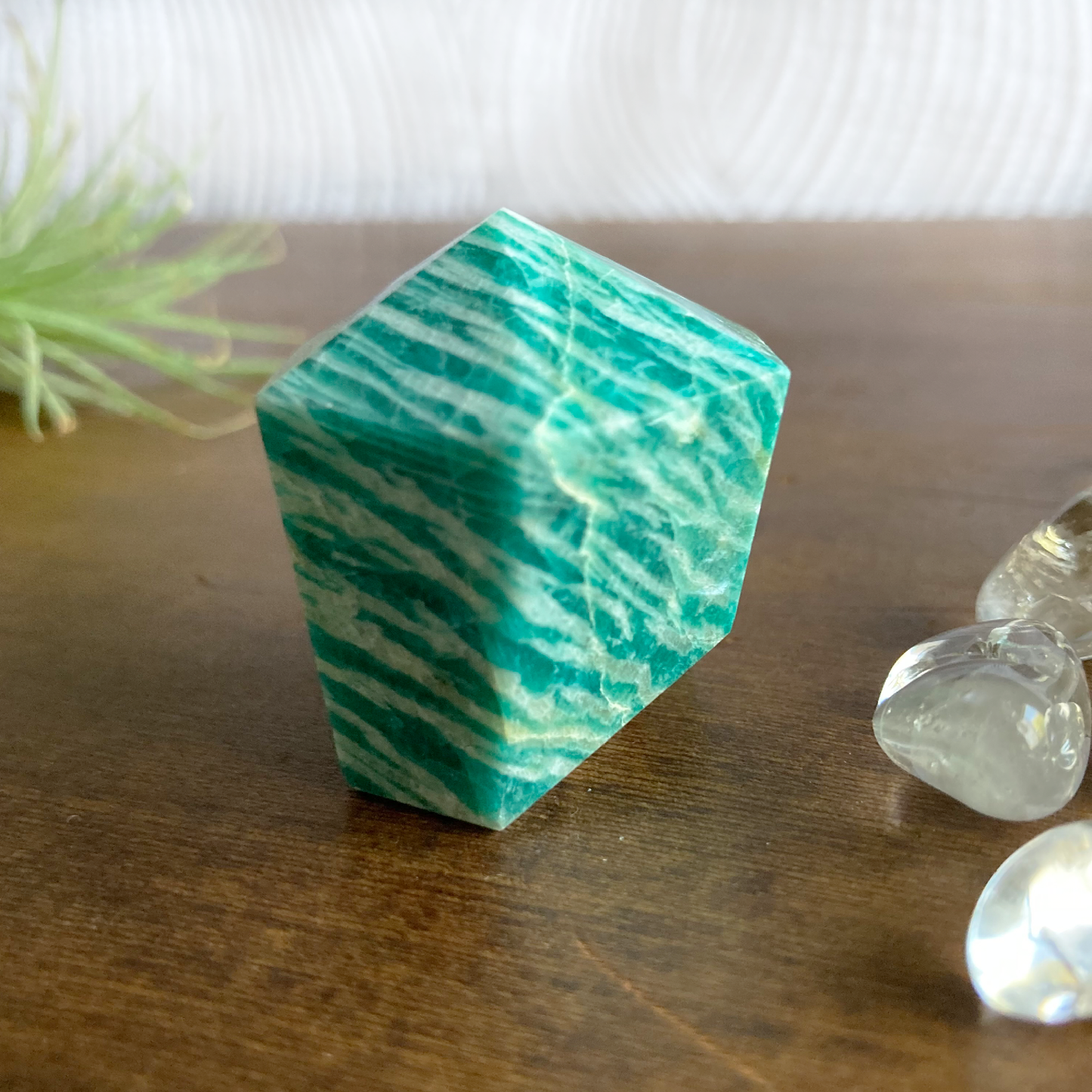 1.5" 'Mini Muffin' Amazonite Tower #0H