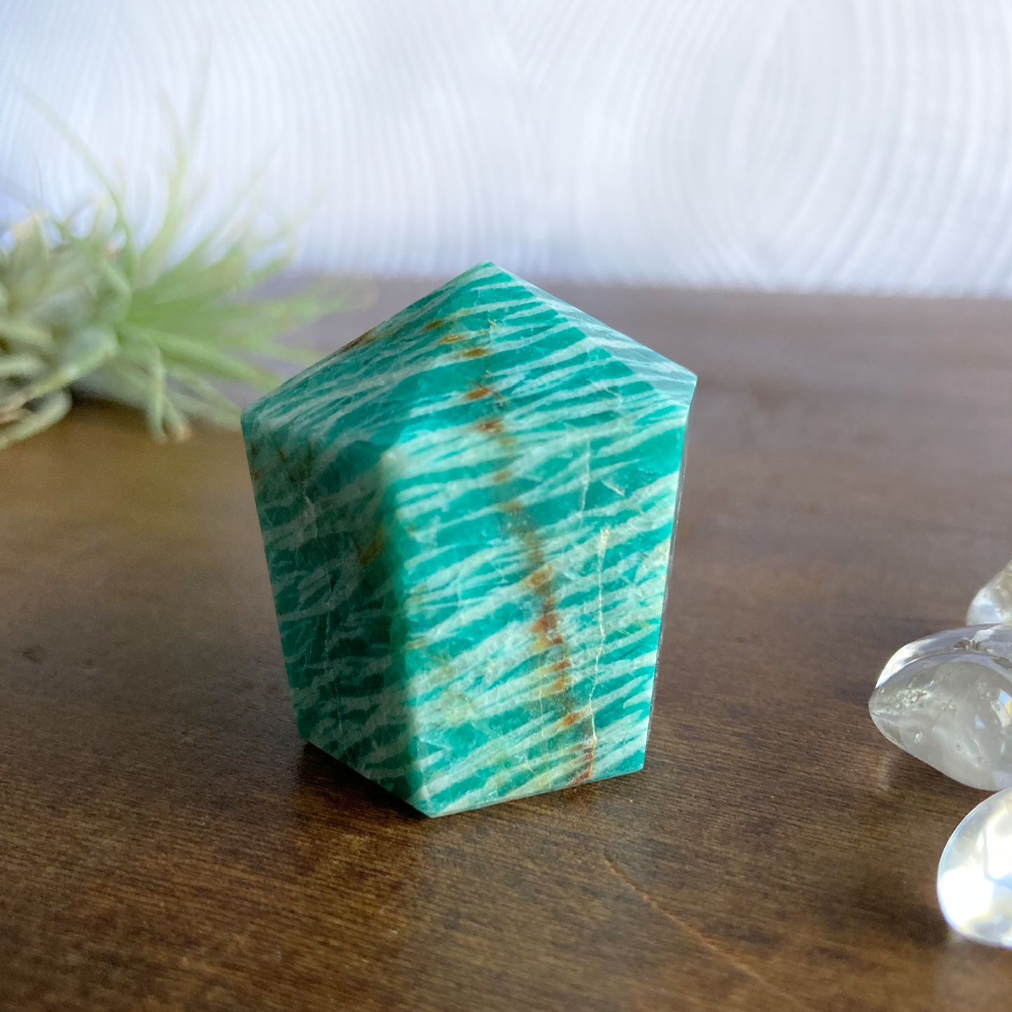 1.5" 'Mini Muffin' Amazonite Tower #0H