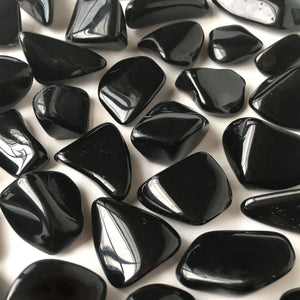 Black Tourmaline Tumbled Pocket Stone