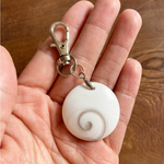 Shiva Shell Charm with Swivel Clasps