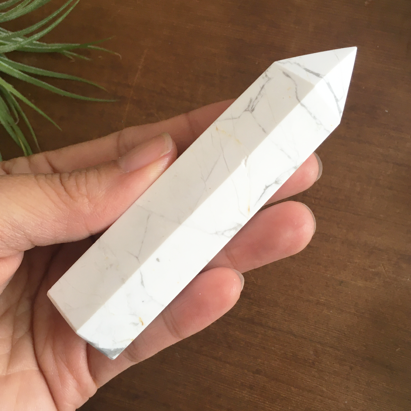 3"-4" Small Howlite Tower